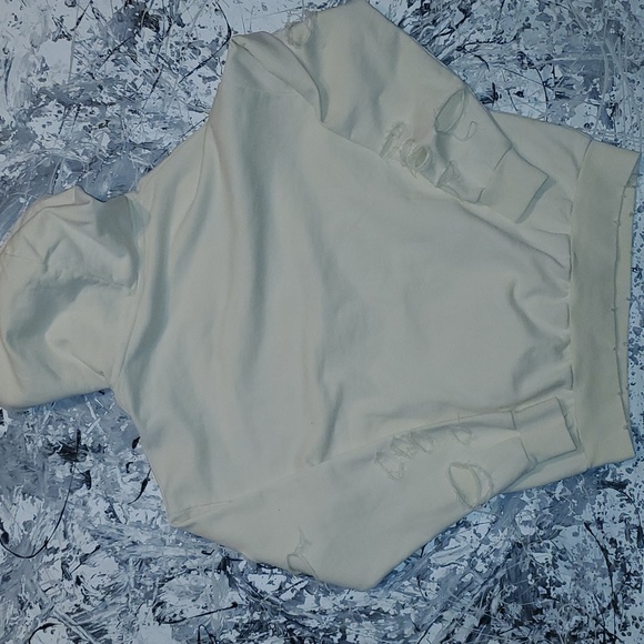 Black Island mens distressed graphic hoodie - Picture 13 of 16